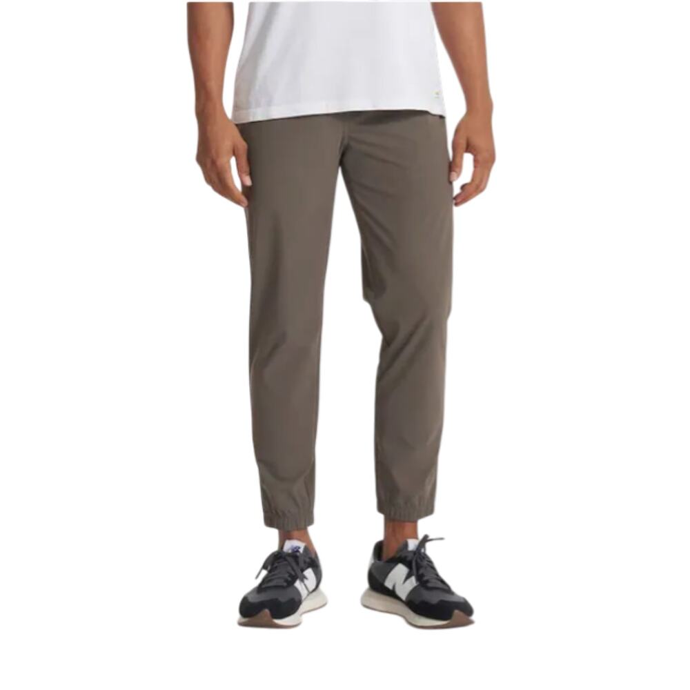 VUORI Fleet Travel Jogger Men S Cacao Athletic Stretch Everyday Comfort Lifestyl
